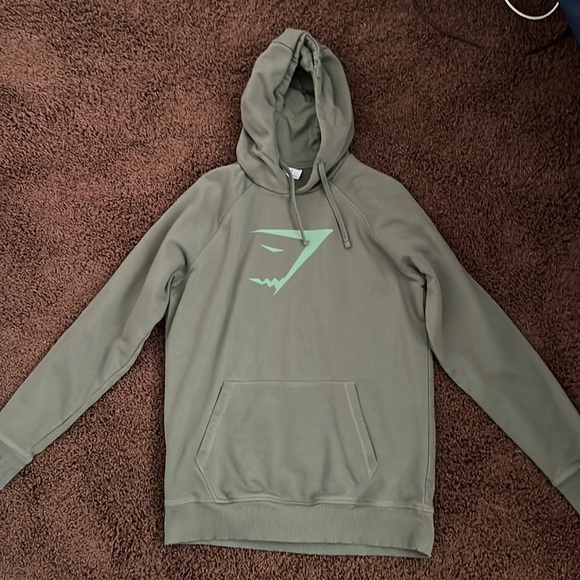 COPY - Green gymshark hoodie - Picture 1 of 2